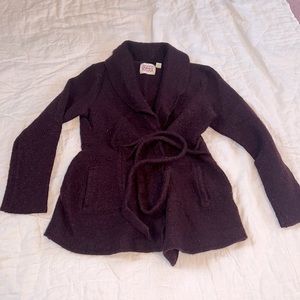 Rosie Neira purple wool jacket/sweater